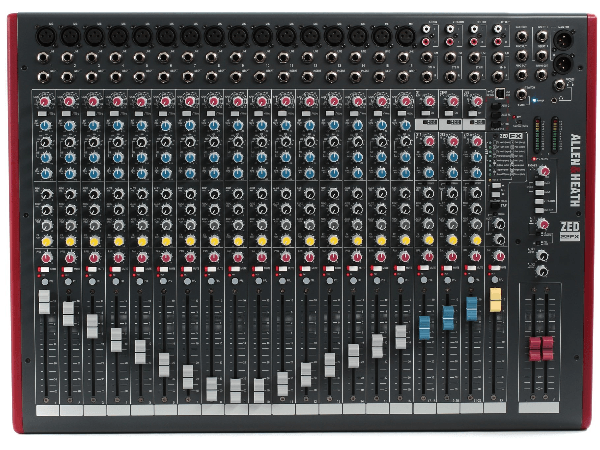 Allen Heath ZED-22FX Mixer with USB and Effects
